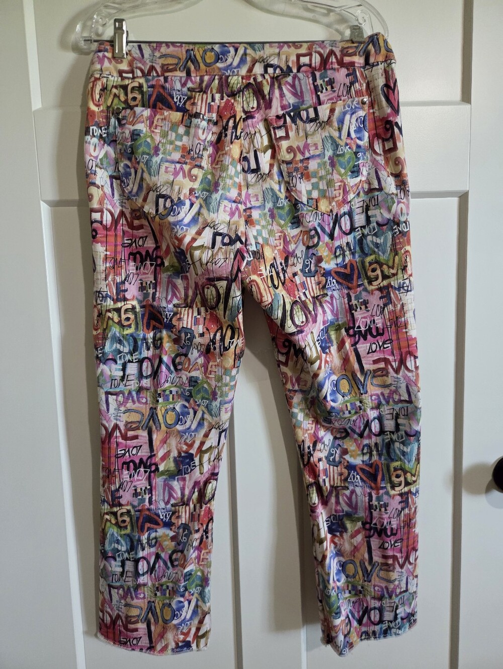 Lisette Wynwood Graffiti Flair Pant Size 8 - Picture 2 of 6